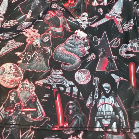 BRIMMZ Star Wars Dark Side Inspired Light Weight Backpack - Picture 2 of 3